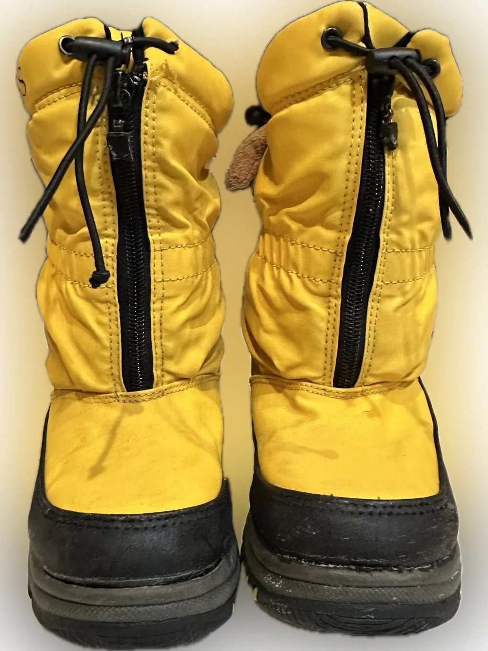 VTG BASS FREEZE INSULATED RAIN SNOW BOOT YOUTH SZ 1M RAINBOOTS GUMBOOTS GALOSHES